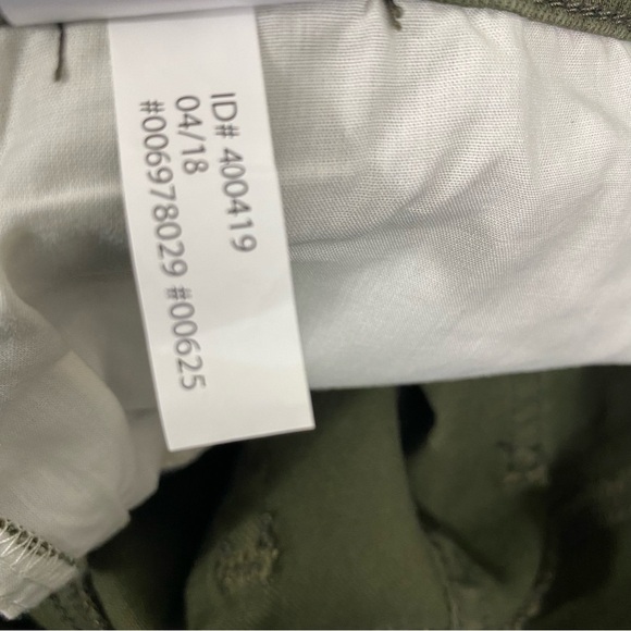 Express Womens Jeans Sz 12 Legging High Rise Stretch Supersoft Green Distressed - Picture 10 of 14